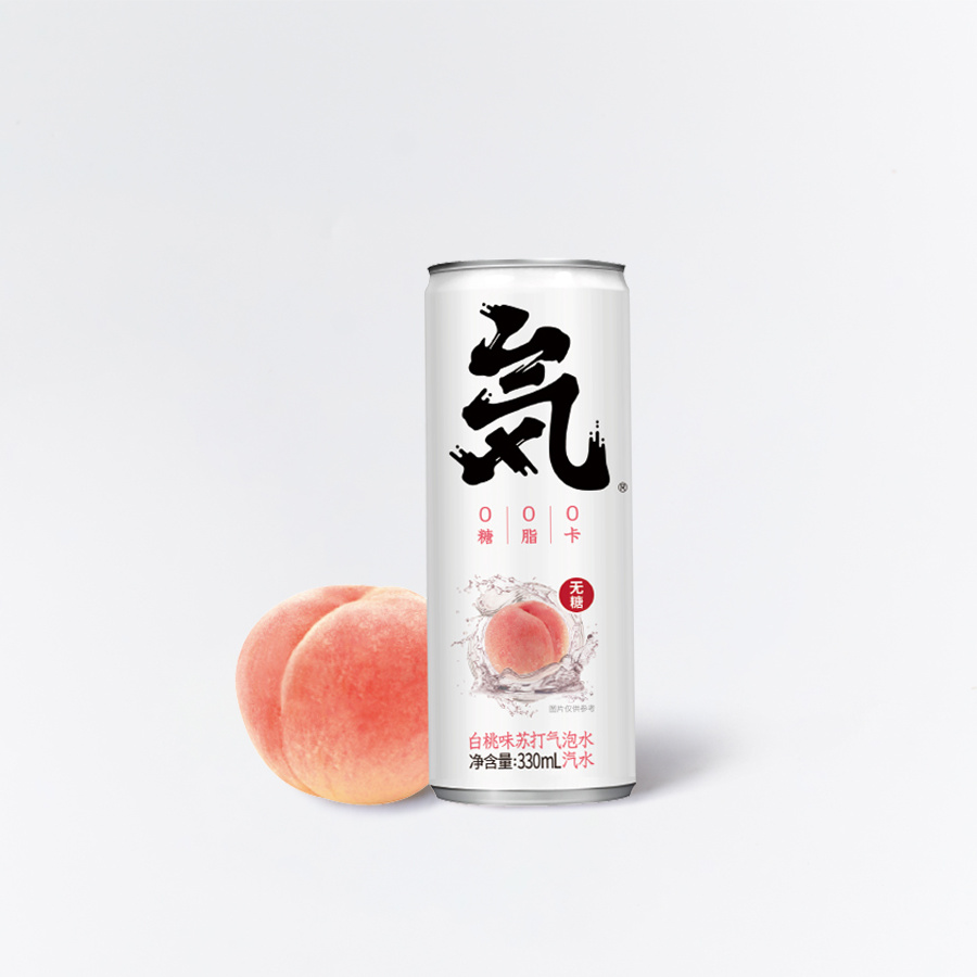元氣森林白桃味蘇打氣泡水 