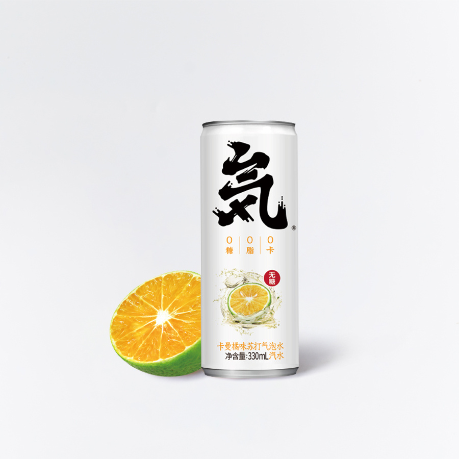 元氣森林卡曼橘味蘇打氣泡水 