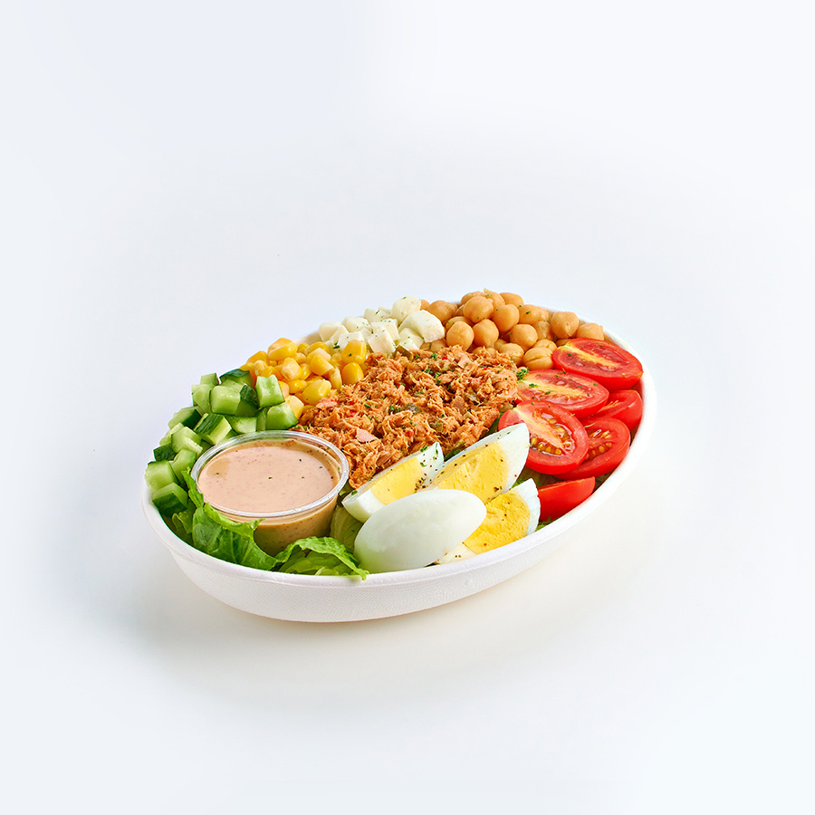 金槍魚(yú)鷹嘴豆色拉