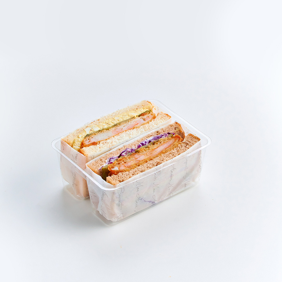 蝦排&雞排雙味三明治